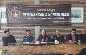 DCS Keluar, 25 Caleg Penuhi Syarat, Partai Ummat Lamongan Solidkan Barisan