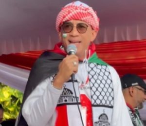 Ikuti Aksi Bela Palestina, Rizki Sadig Ajak Masyarakat Baca Surat Al-Fil