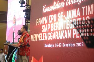 Ketua KPU Jatim Minta ASN dan PPNPN KPU se-Jatim Harus Netral