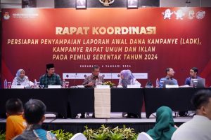 KPU Jatim Wajibkan Calon Anggota DPD dan Parpol Laporkan Dana Kampanye