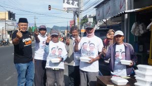 Relawan GenYZ Berbagi dan Mendoakan Prabowo-Gibran dengan Jumat Berkah