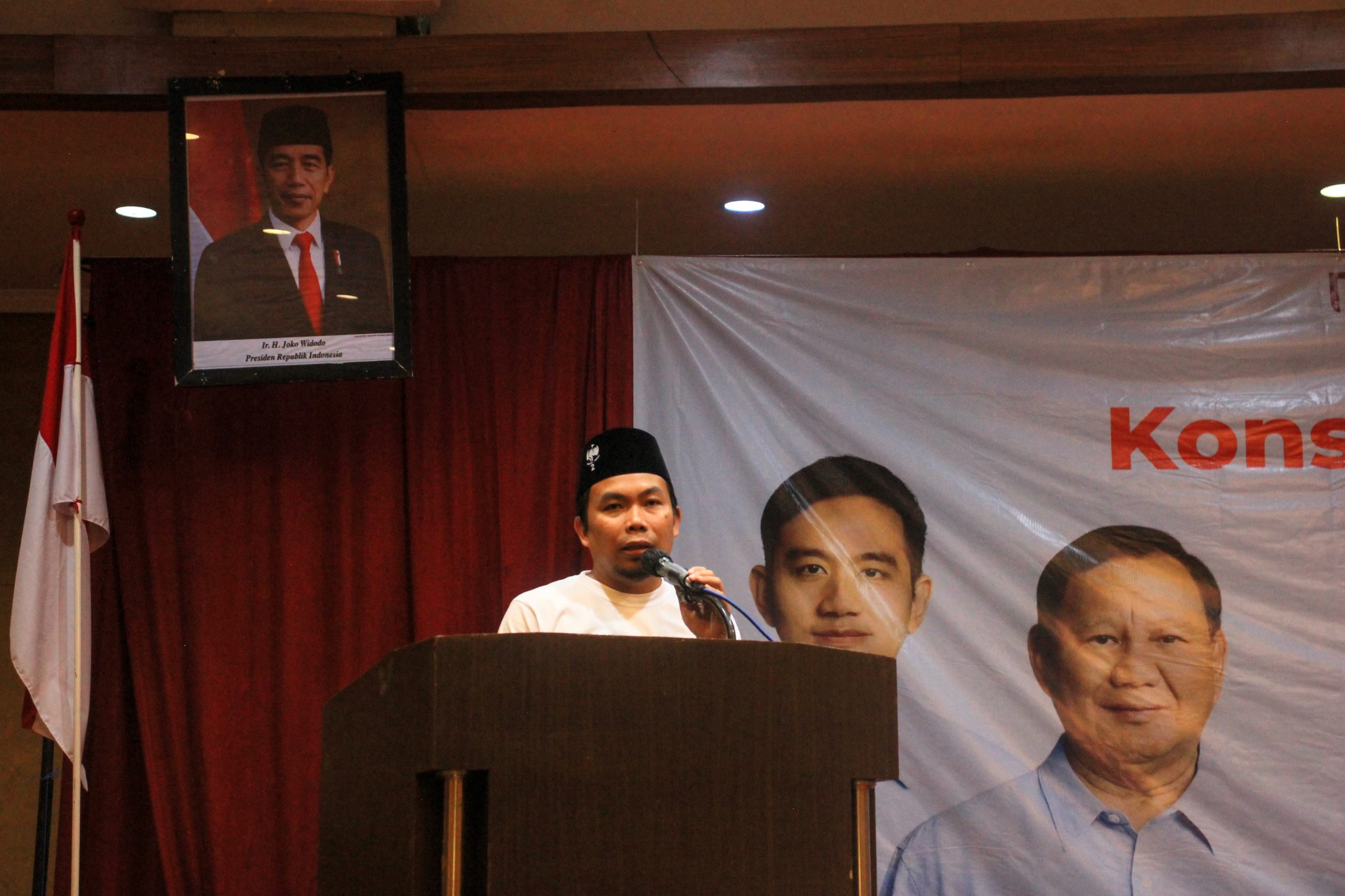 Kawan Gibran Deklarasi Pemenangan Prabowo-Gibran di Kandang Banteng