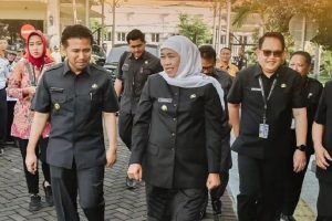 Apel Pagi, Khofifah Pamit Akhiri Masa Jabatan Sebagai Gubernur