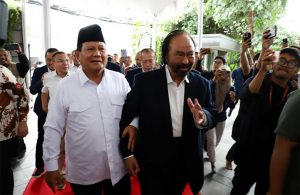Karpet Merah Surya Paloh untuk Prabowo: Rakyat Ingin Pemimpin Rukun