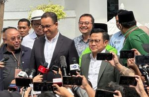 Anies-Muhaimin Hadiri Penetapan Prabowo-Gibran Jadi Presiden-Wapres Terpilih di KPU