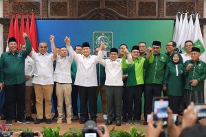 Prabowo Bertandang ke Markas PKB, Cak Imin Serahkan 8 Agenda Perubahan