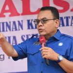 Waketum PAN yang juga Ketua Komisi VII DPR RI, Saleh Partaonan Daulay
