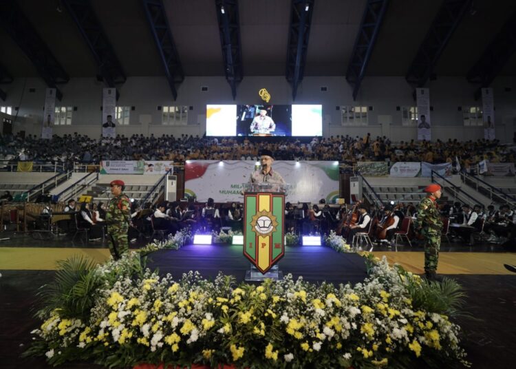 Ketum PP Muhammadiyah Prof Haedar Nashir di Milad IPM 