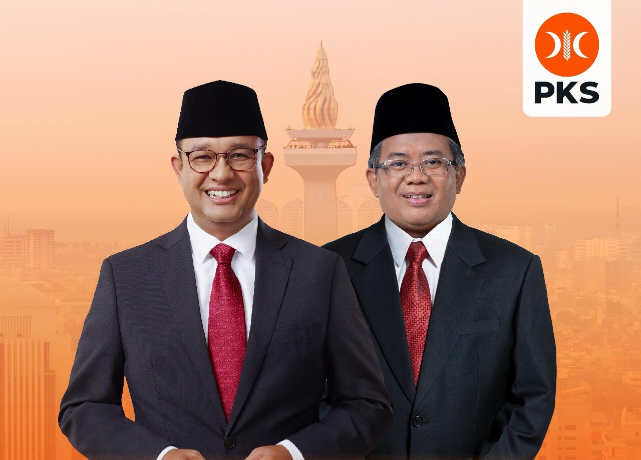 Bakal Paslon Pilkada Jakarta 2024 yang diusung PKS, Anies Baswedan dan Sohibul Iman (AMAN)