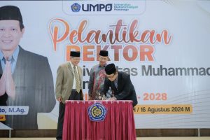 Rido Kurnianto Resmi Dilantik sebagai Rektor UMPO 2024-2028