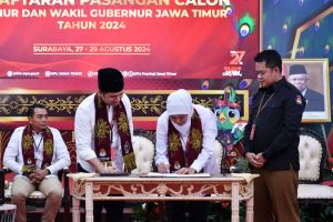 Ketua KPU Jatim Aang Kunaifi: Berkas Pasangan Calon Khofifah-Emil Lengkap