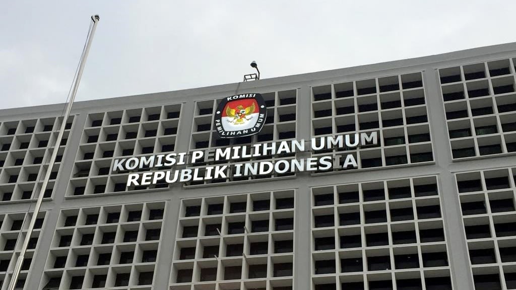 Gedung KPU RI di Jakarta Pusat