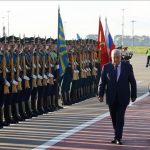 Presiden Palestina Mahmoud Abbas saat tiba di Moskow, Rusia pada Selasa (12/8/2024) lalu untuk bertemu Presiden Rusia Vladimir Putin (Foto: Anadolu Ajansi)