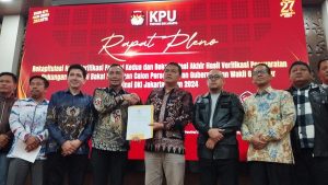KPU Jakarta Putuskan Nasib Kandidat Perseorangan Dharma-Kun di Pleno Besok