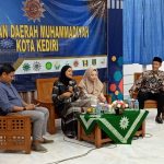 Pasangan FREN saat mengunjungi PD Muhammadiyah Kota Kediri