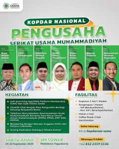 Serikat Usaha Muhammadiyah Siap Gelar Kopdarnas di Yogyakarta, Ini Agenda Utamanya 