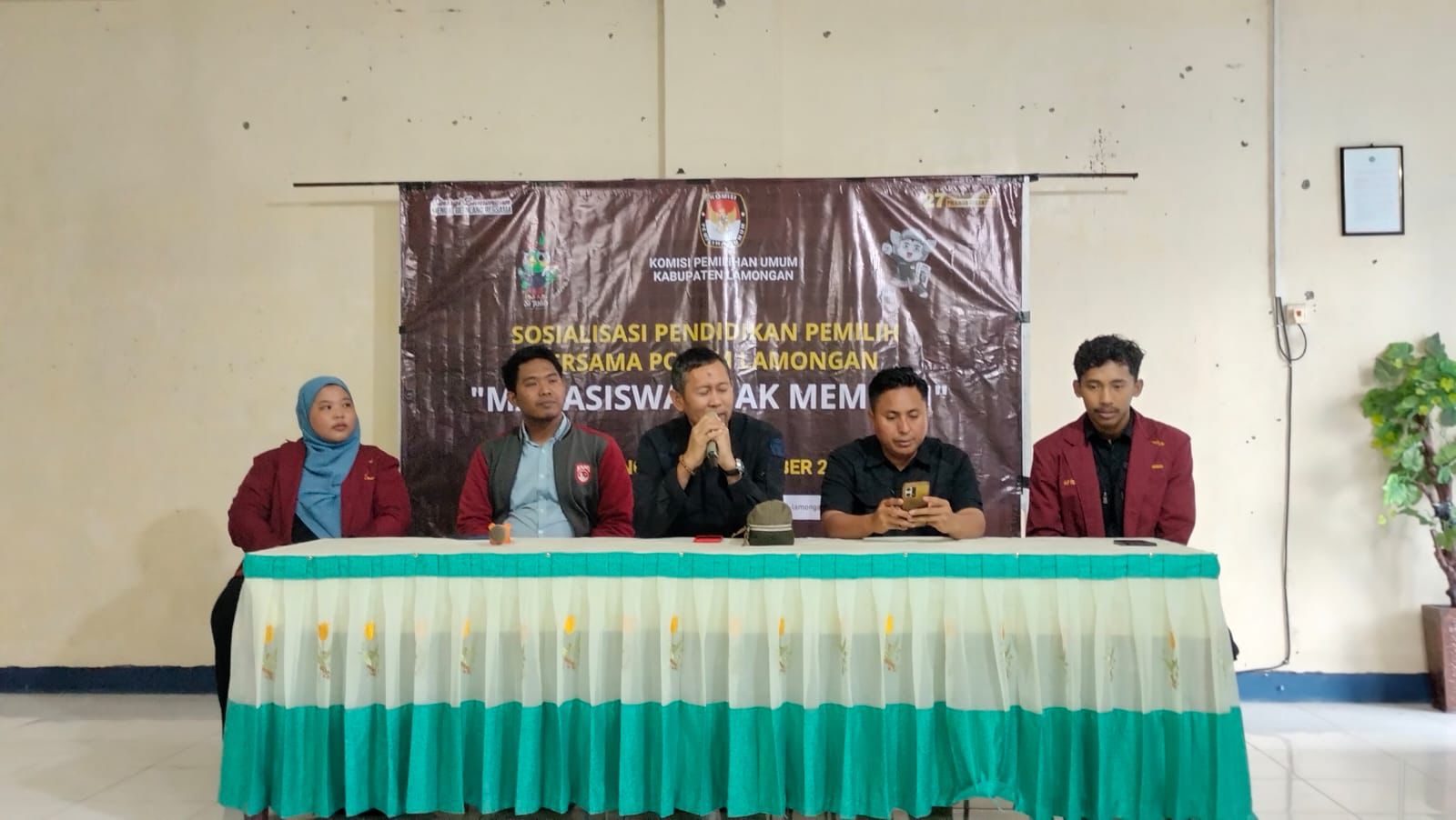 PC IMM Lamongan mengadakan sosialisasi pendidikan pemilih