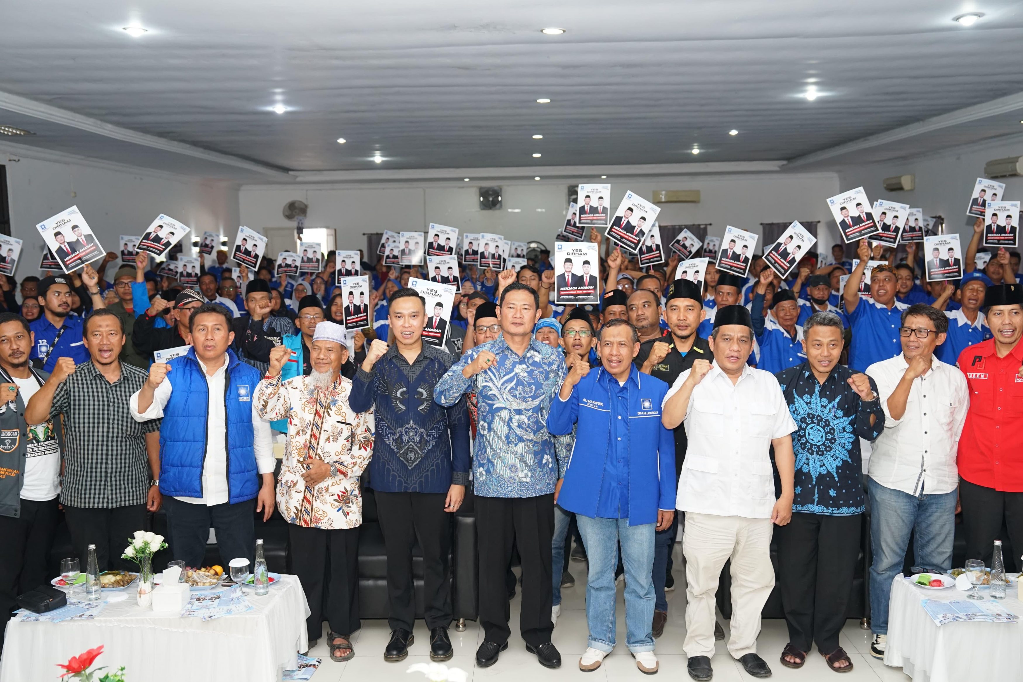 PAN Mantapkan Dukungan untuk Yes-Dirham di Pilbup Lamongan 2024