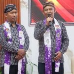 Duet Hergunadi-Basuki saat mendaftarkan diri sebagai pasangan Cabup-Cawabup Magetan ke KPU setempat, Kamis (29/8/2024) lalu. (Foto: IST)