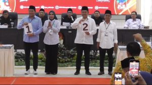 Nomor Urut Pilkada Sidoarjo 2024; Subandi-Mimik 1, Iin-Edy Kebagian Nomor 2