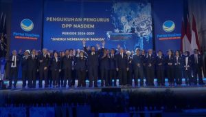 Jajaran Pengurus DPP NasDem Periode 2024-2029 Resmi Dikukuhkan