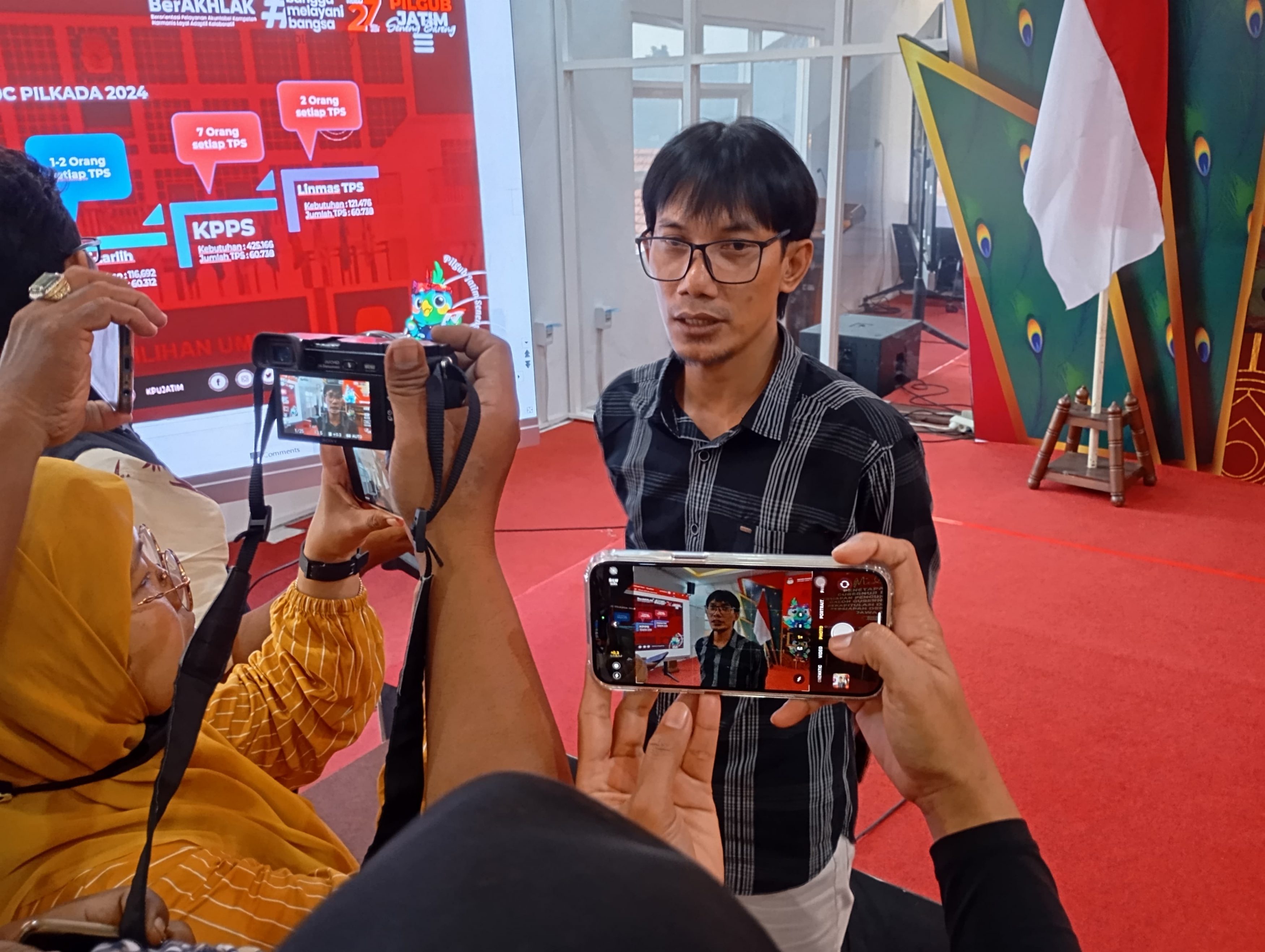 Daftar Pemilih Tetap Pilkada Jatim 2024 Terbesar Kedua di Indonesia