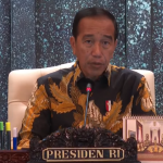 Presiden Jokowi saat menyampaikan pidato membuka Sidang Kabinet Paripurna di Istana Garuda IKN, Jumat (13/9/2024). (Foto:Dok.Istana Presiden/IST)