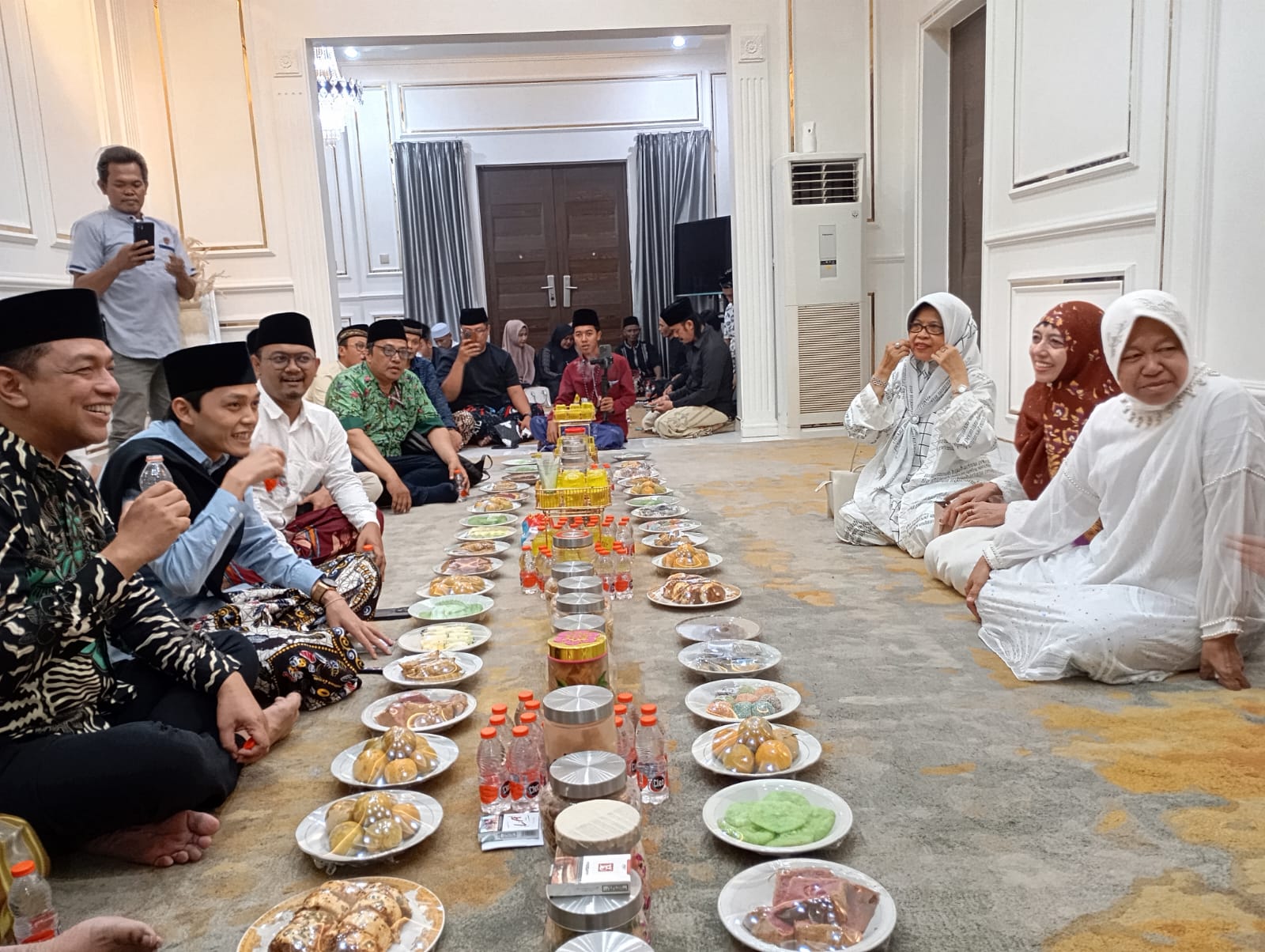 Gus Idham bertemu Risma di acara Majelis Ta'lim Sabilu Taubah di Desa Karanggayam, Srengat, Blitar