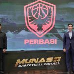 Menpora RI Dito Ariotedjo (kiri) bersama Budisatrio Djiwandono (kanan) yang terpilih sebagai Ketua Umum PP Perbasi periode 2024-2028 melalui Munas Perbasi 2024, Selasa (29/10/2024). (Foto: Instagram @budidjiwandono)