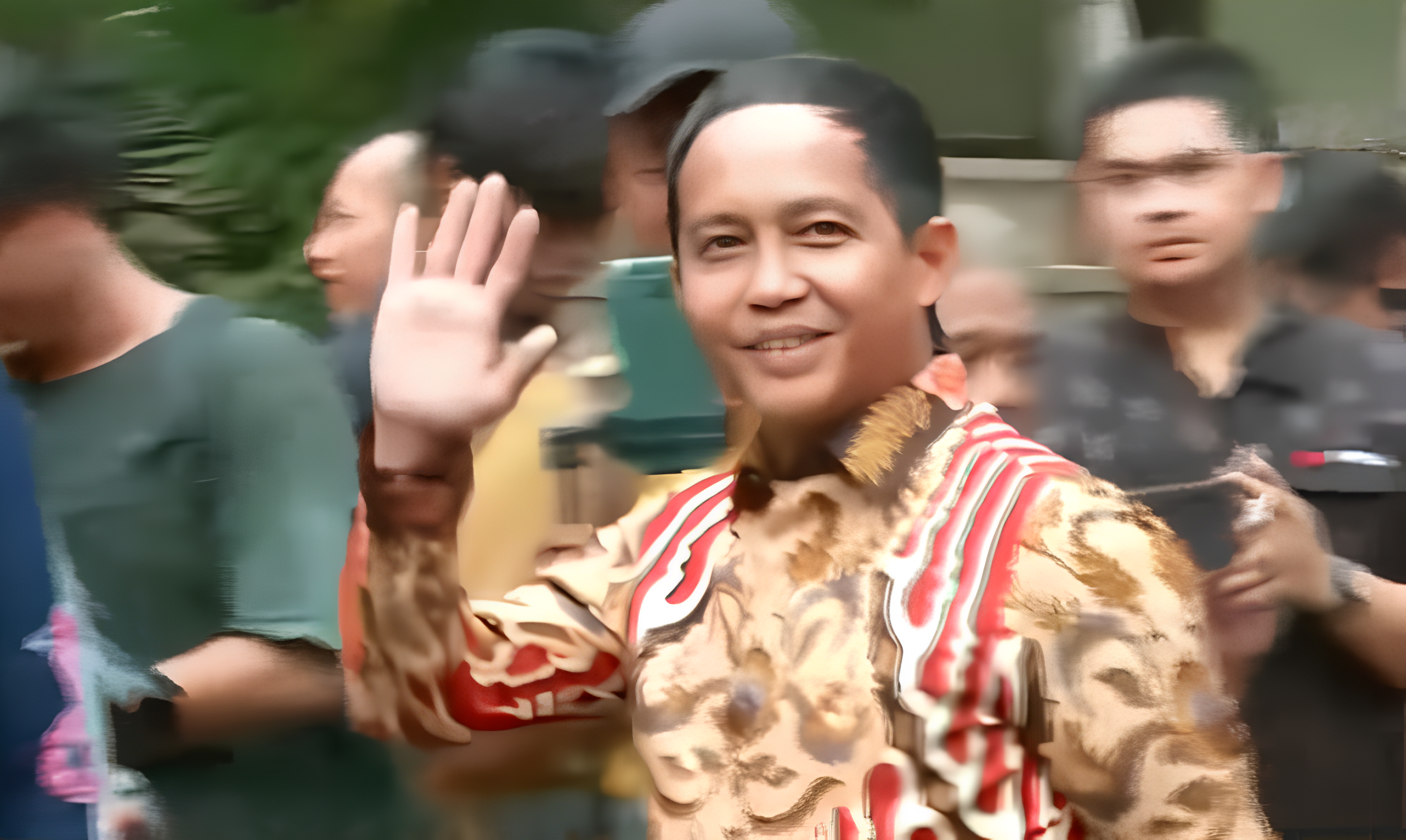 Sekjen PSI yang juga Wakil Menteri ATR/BPN, Raja Juli Antoni saat menemui Presiden terpilih Prabowo Subianto di kediamannya, Jalan Kertanegara, Jakarta, Senin (14/10/2024). (Foto:Ubay/IST)