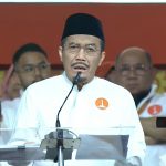 Cawagub Jakarta nomor urut 1, Suswono saat debat publik kedua Pilgub Jakarta 2024, Ahad (27/10/2024). (Foto:Tangkapan layar/Ubay)