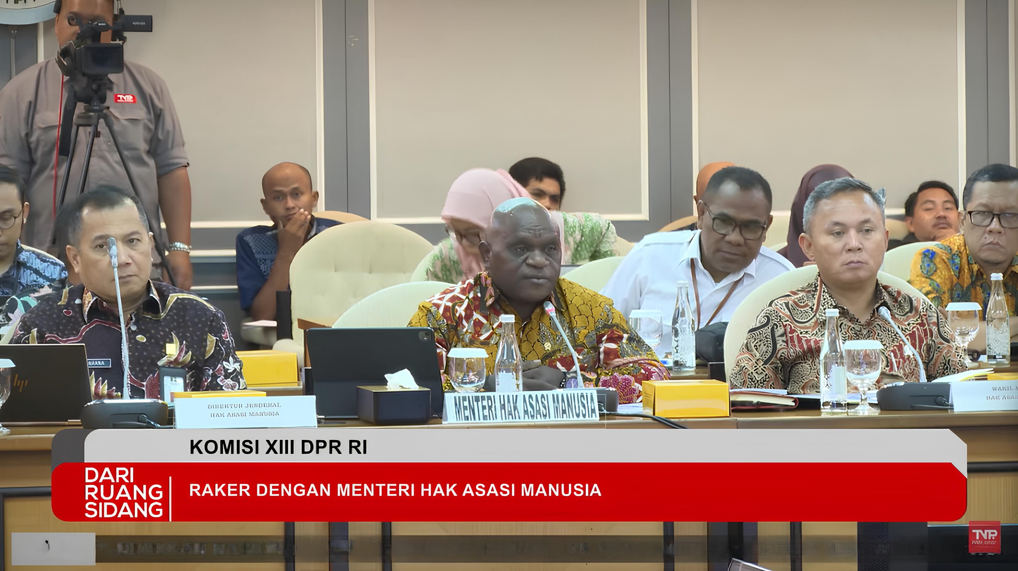 Menteri HAM Natalius Pigai Minta Anggaran Rp20 T, Yasonna Laoly Minta Realistis