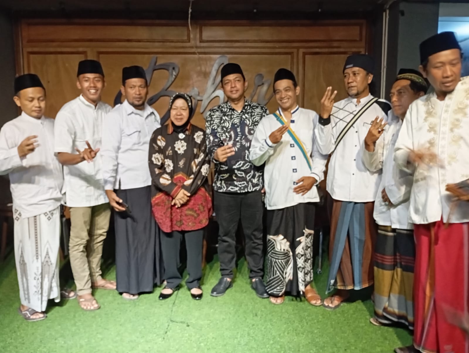 Pasangan Risma-Gus Hans mendapat dukungan dari Perkumpulan Guru Diniyah Nasional (PGDN)