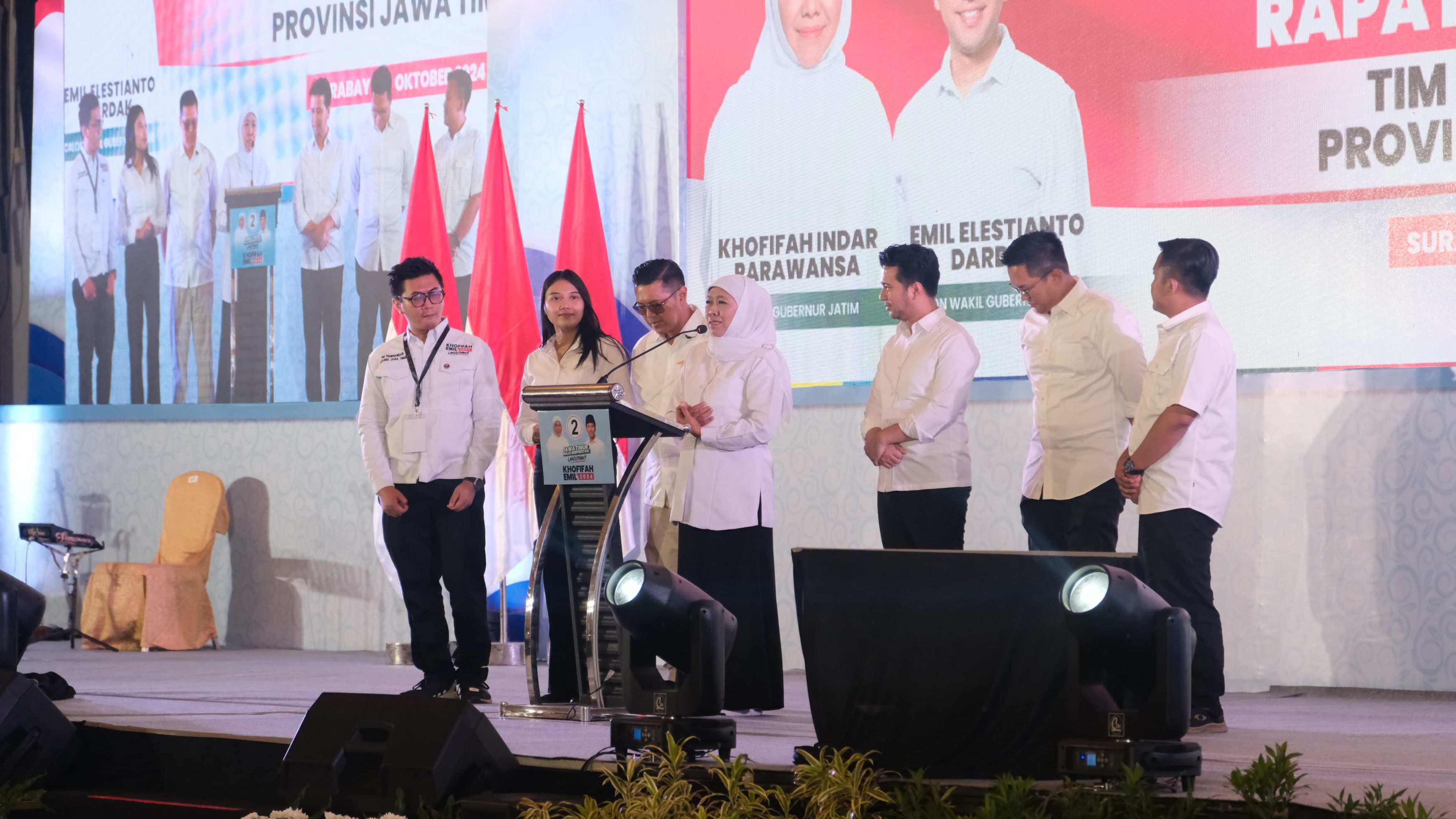 Khofifah Panasi Mesin Politik; Kenalkan 8 Jubir Muda untuk Kampanye Pilgub Jatim 2024