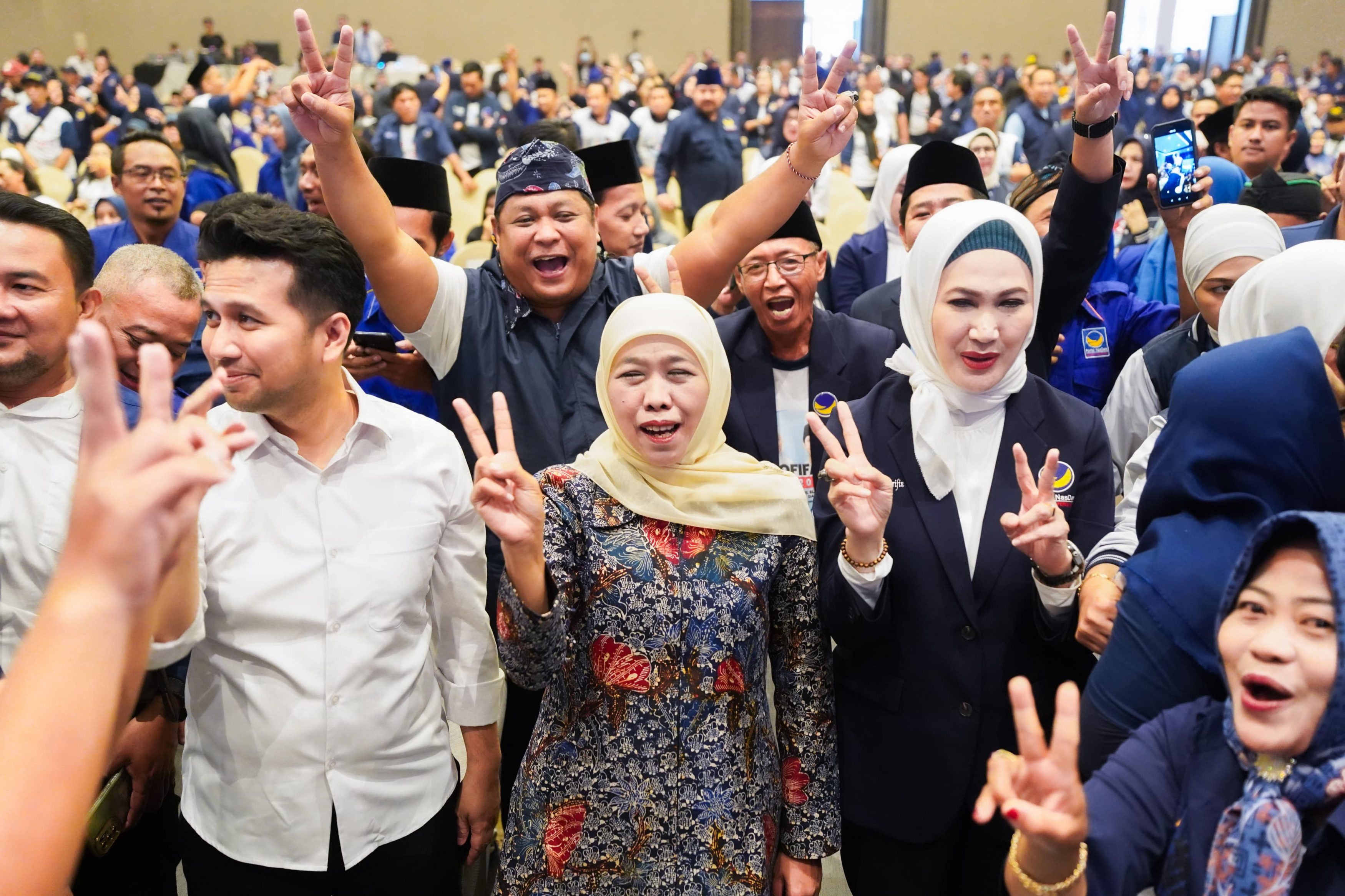 NasDem Jatim Panaskan Mesin, Siap Bawa Khofifah-Emil Menang Telak di Pilgub Jatim