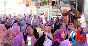 Kampanye di Buduran Sidoarjo, Luluk Nur Hamidah Komitmen Bantu Permodalan UMKM