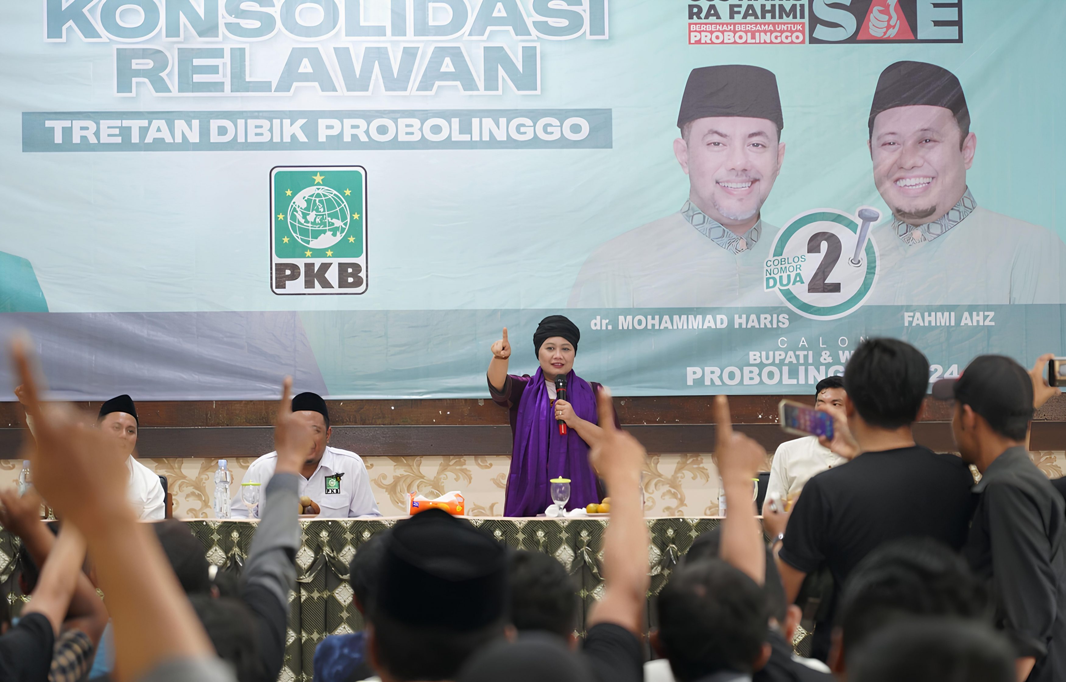 Konsolidasi di Probolinggo, Luluk Nur Hamidah Gandeng Cabup-Cawabup Haris-Fahmi