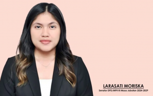 Mengenal Larasati Moriska, Anggota DPD RI Termuda dari Nunukan, Kalimantan Utara