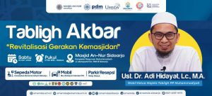 Ustaz Adi Hidayat ke Surabaya Sidoarjo, Simak Agendanya