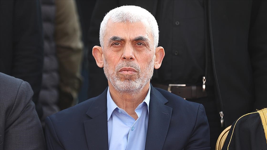 Pemimpin politik Hamas Palestina, Yahya Sinwar. (Foto:Anadolu Ajansi)