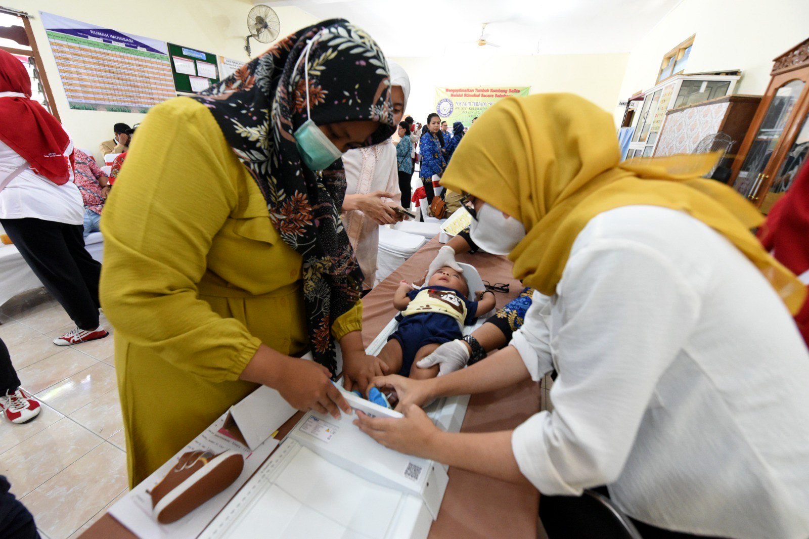 Pemkot Surabaya memadukan teknologi digital dan pendampingan guna mencegah stunting. (Foto: dok Humas Pemkot Surabaya)