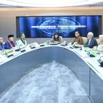 OKP Cipayung Plus tingkat pusat melakukan audiensi dengan Menteri Komdigi Meutya Hafid, membahas soal pemberantasan judi online, Selasa (19/11/2024). (Foto:Dok. DPP IMM)