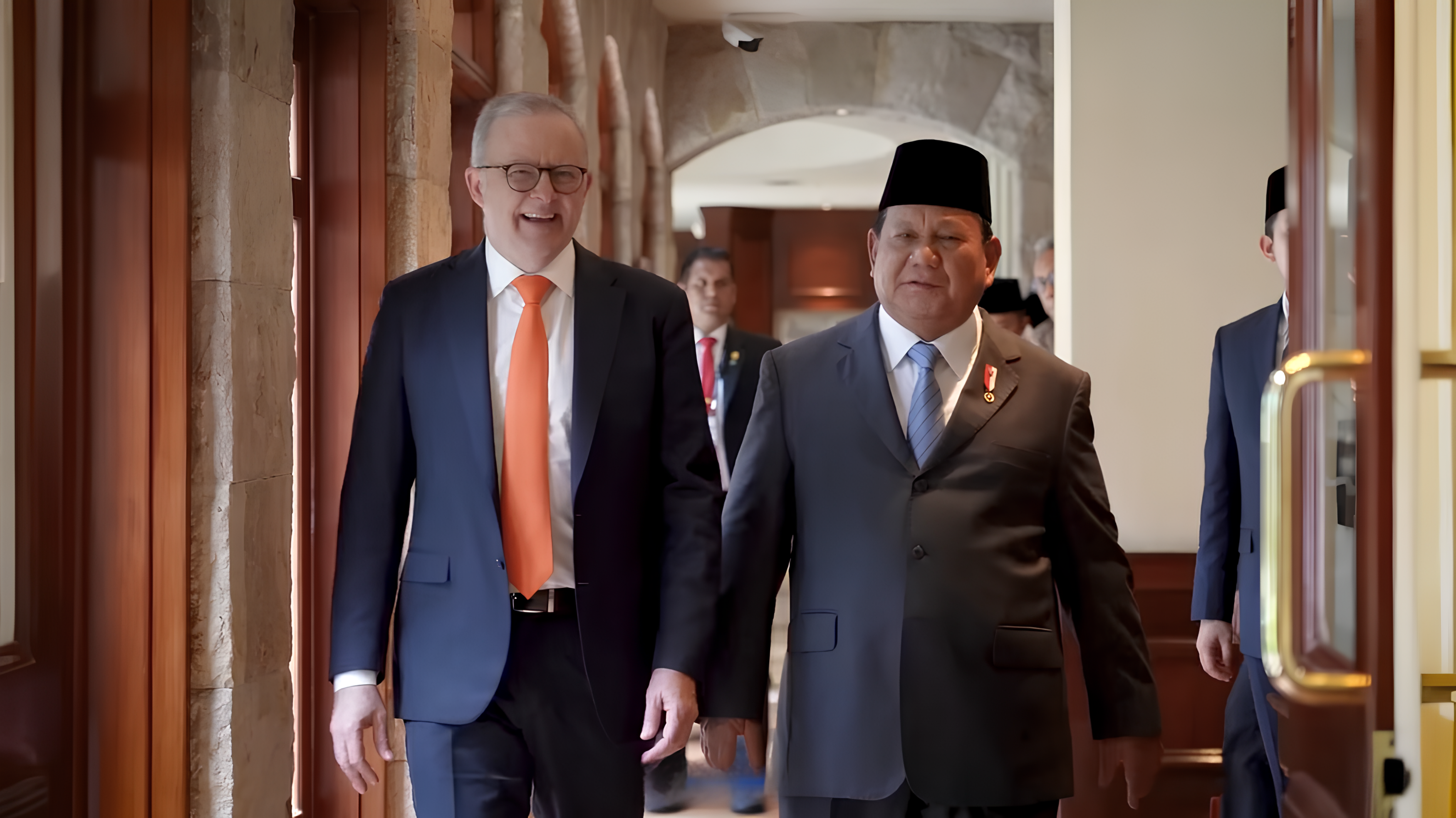 Presiden Prabowo Terima Kunjungan PM Australia di Peru, Bahas Isu Strategis