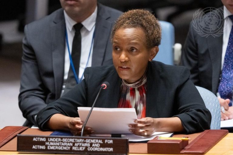Plt Wakil Sekjen Bidang Kemanusiaan dan Deputi Koordinator Bantuan Darurat pada Kantor Koordinasi Urusan Kemanusiaan PBB (OCHA), Joyce Msuya. (Foto:The America Times)