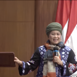 Cagub Jatim nomor urut 1, Luluk Nur Hamidah saat memaparkan visi, misi dan programnya dalam forum Diskusi Cagub-Cawagub Jatim Bersama Aisyiyah Jatim di Aula KH Mas Mansur PWM Jatim, Sabtu (9/11/2024). (Foto:Ubay)