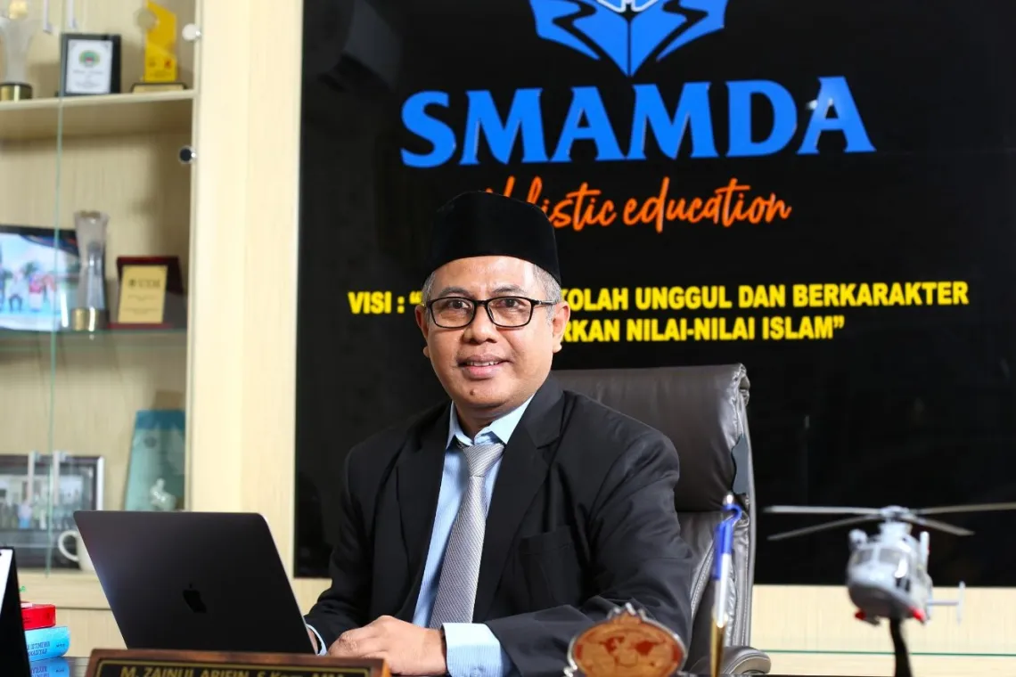 Kepala Smamda Sidoarjo, M Zainul Arifin. (Foto:Dok. Smamda)