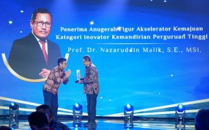 Rektor UMM Raih Penghargaan Inovator Kemandirian Pendidikan Tinggi