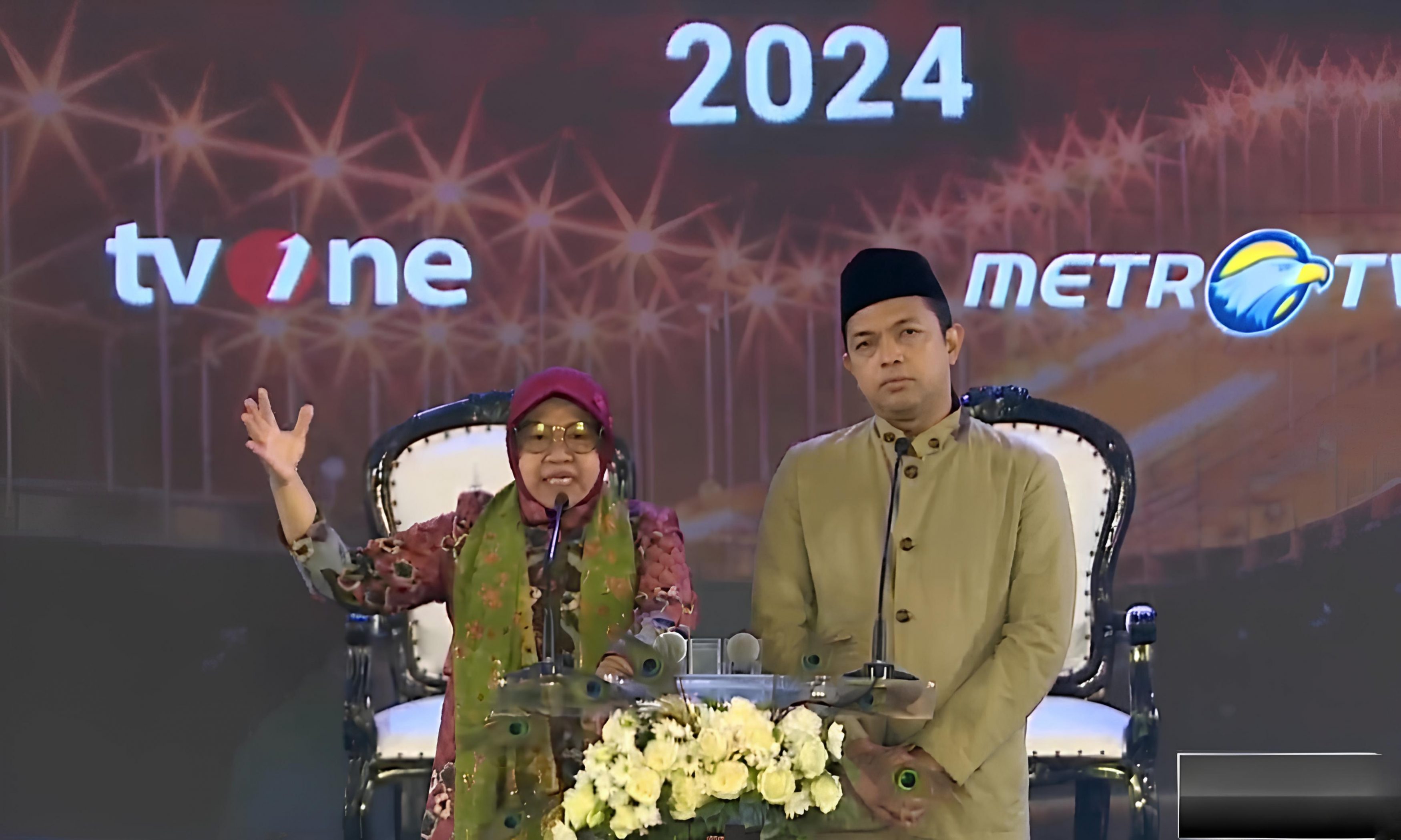 Debat Publik Pamungkas Pilgub Jatim 2024, Risma Sampaikan Strategi Atasi Krisis dan Bangun Akses Transportasi