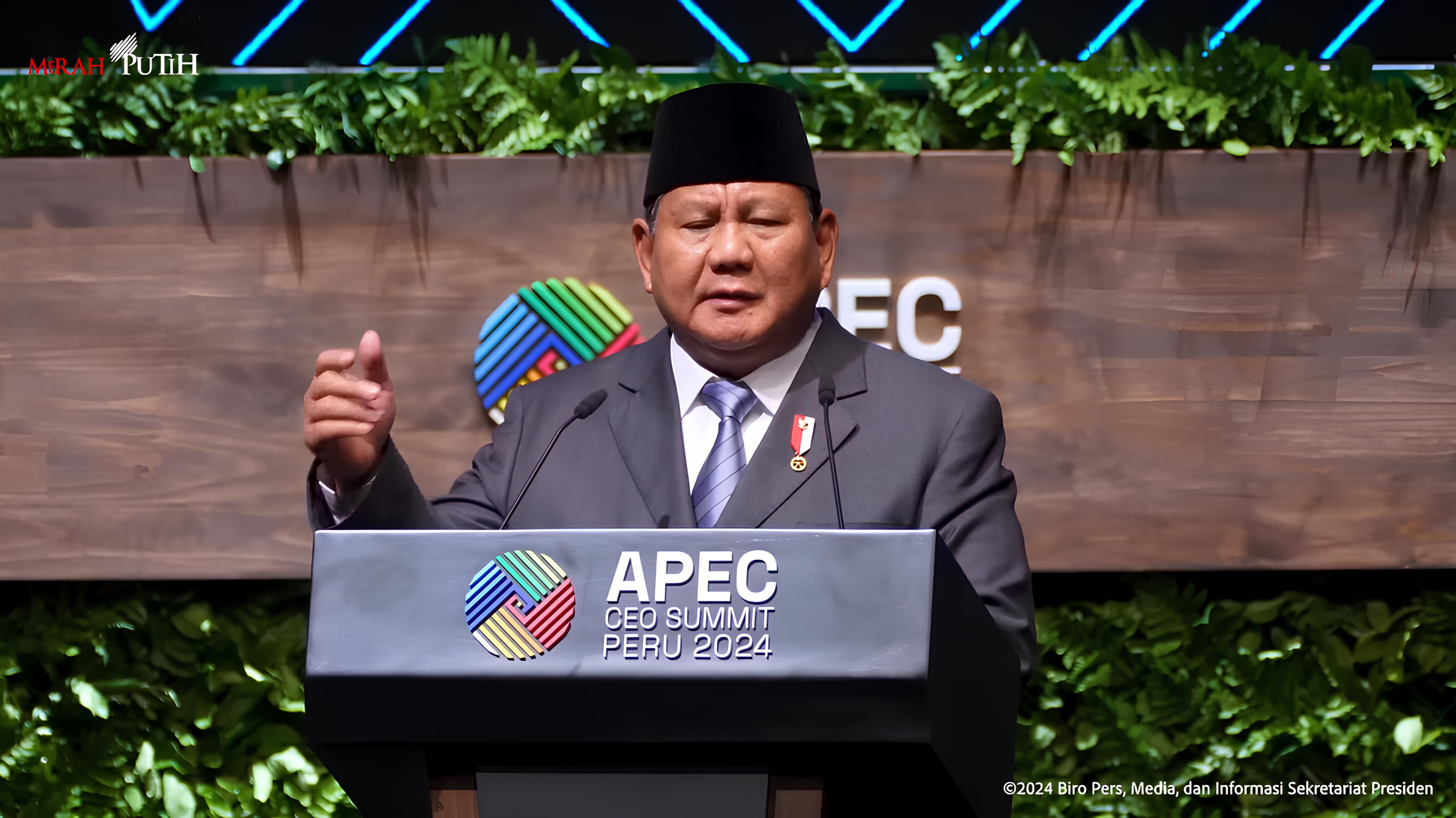 Di KTT APEC, Prabowo Minta Pemimpin Negara-negara di Dunia Bijak Memanfaatkan Kemajuan Teknologi