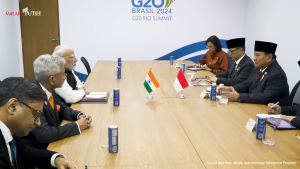 Bertemu PM Modi di Sela KTT G20, Prabowo Perkuat Kerjasama Pendidikan dan Kesehatan dengan India
